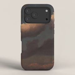"Cloud Study" by Knud Baade, 1843 iPhone Case