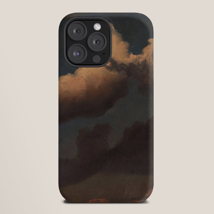 "Cloud Study" by Knud Baade, 1843 iPhone Case
