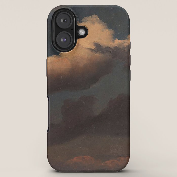 "Cloud Study" by Knud Baade, 1843 iPhone Case