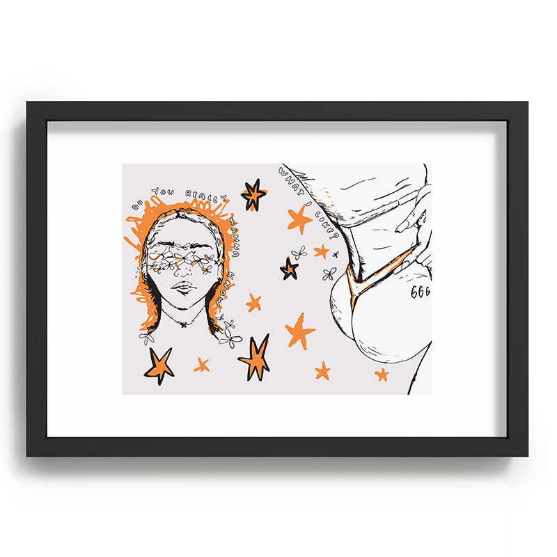 666 Framed Art Print