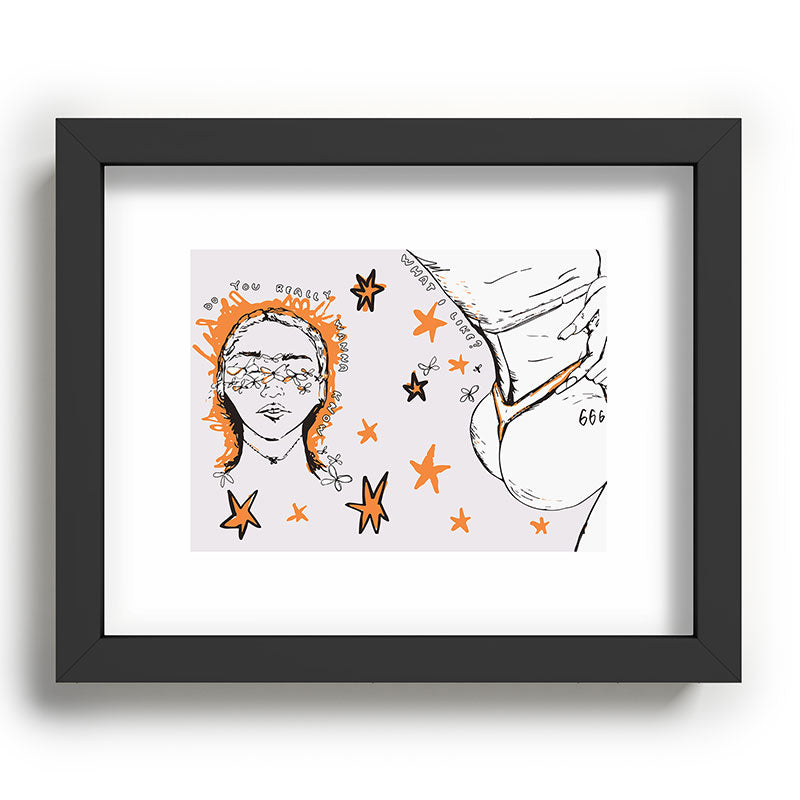 666 Framed Art Print