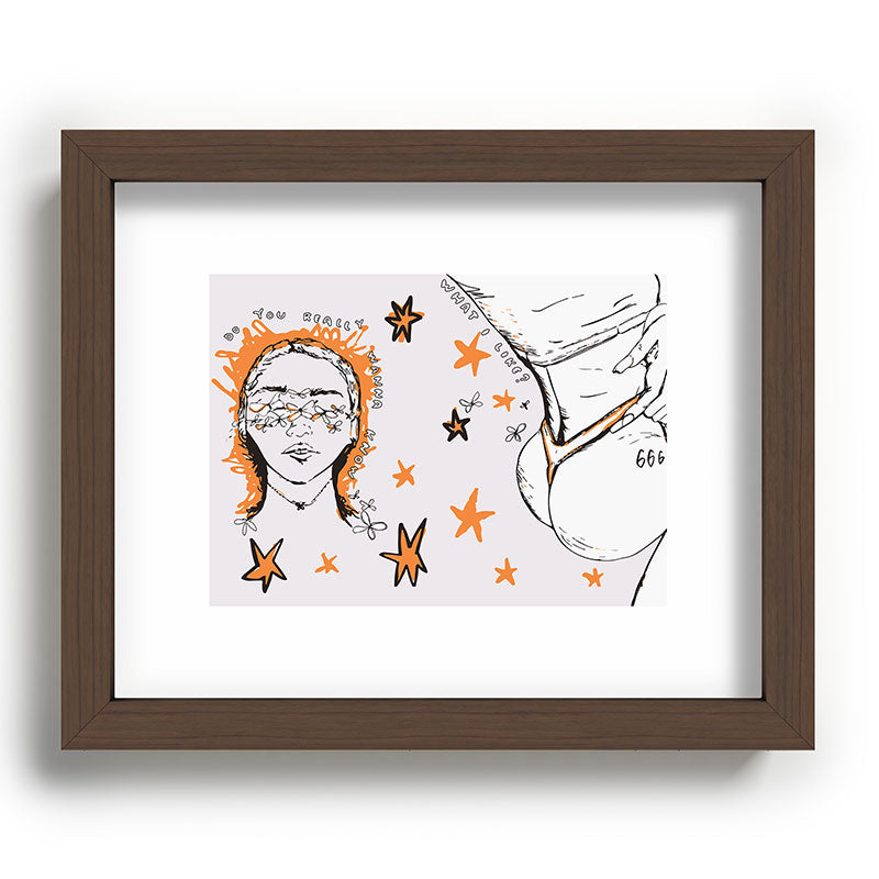 666 Framed Art Print