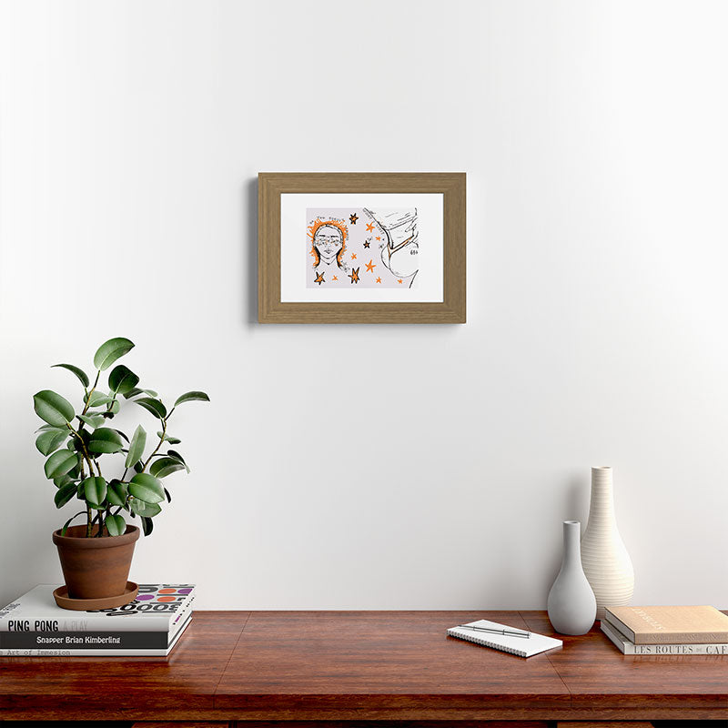 666 Framed Art Print