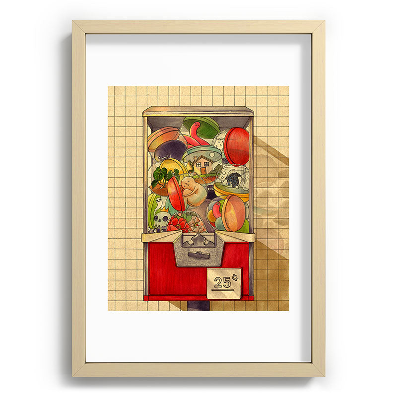 25�� Framed Art Print