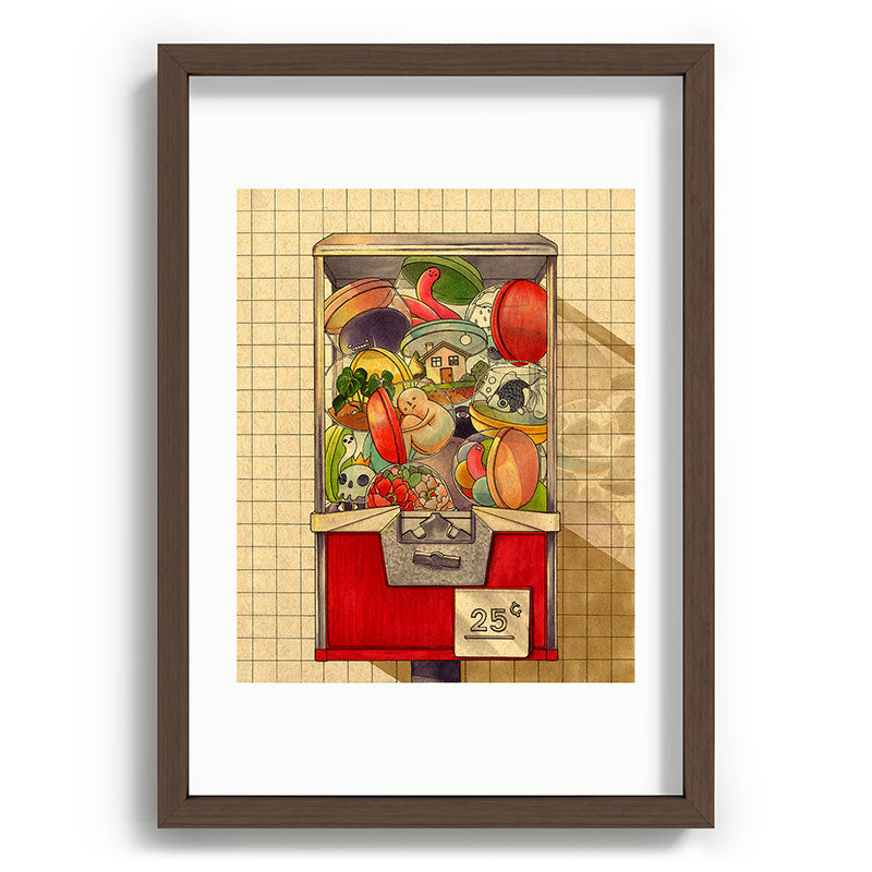 25�� Framed Art Print
