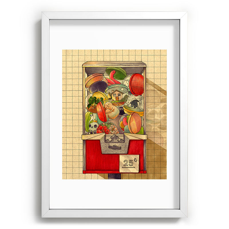 25�� Framed Art Print