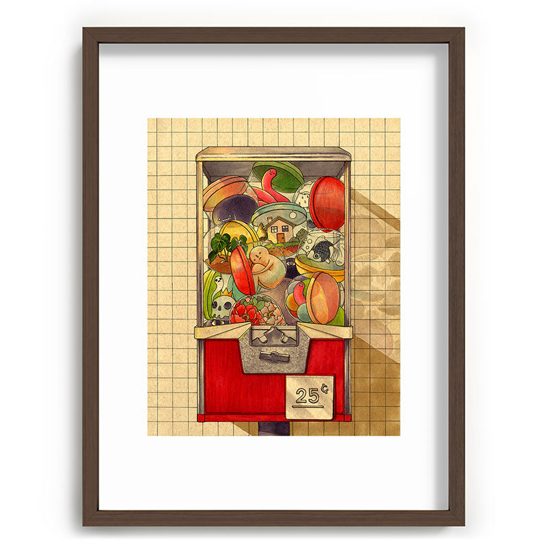 25�� Framed Art Print