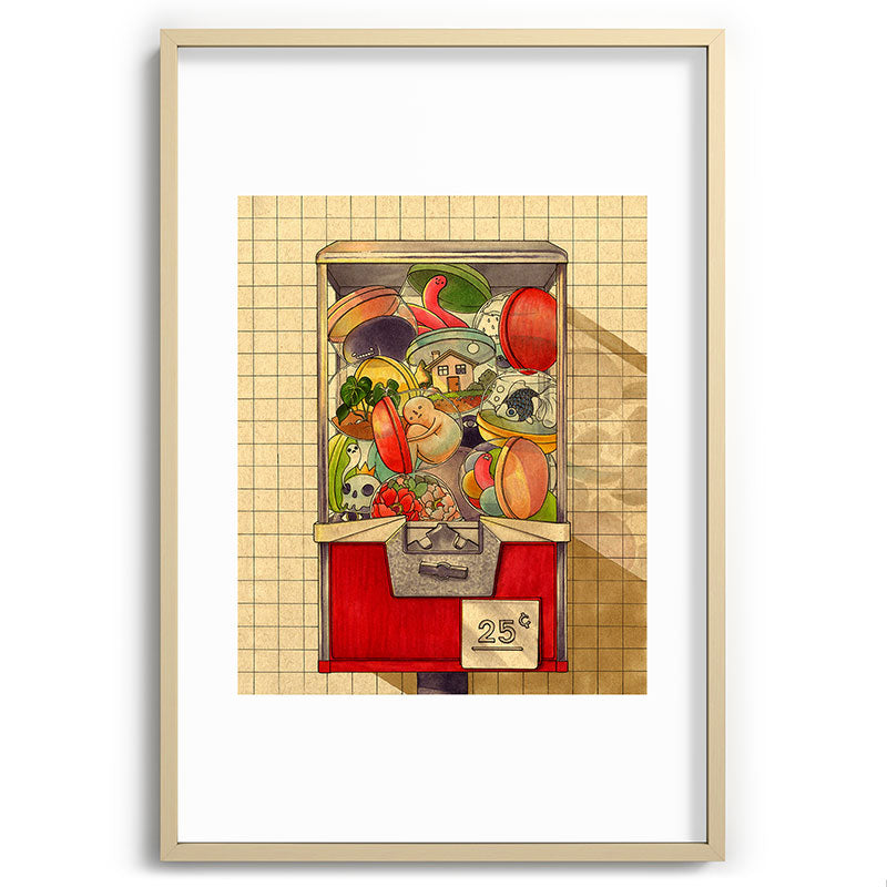 25�� Framed Art Print