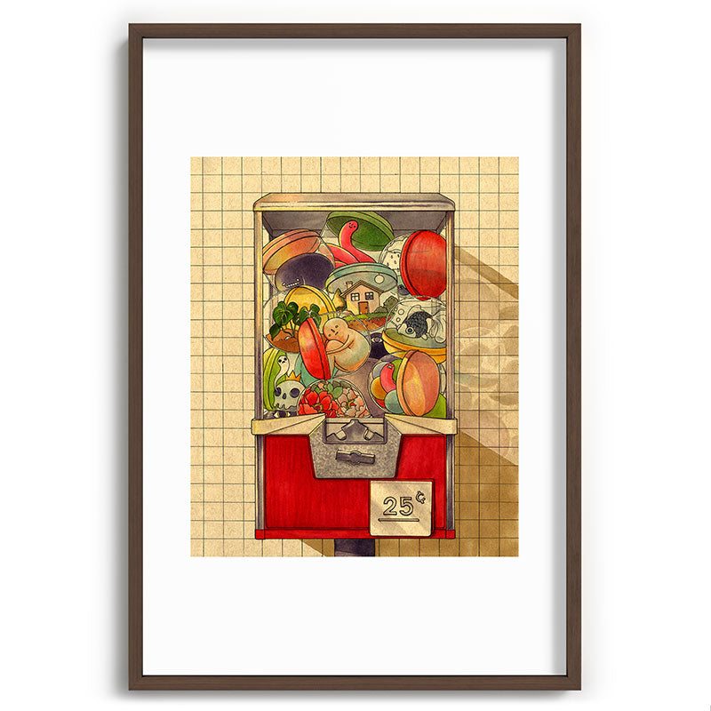 25�� Framed Art Print