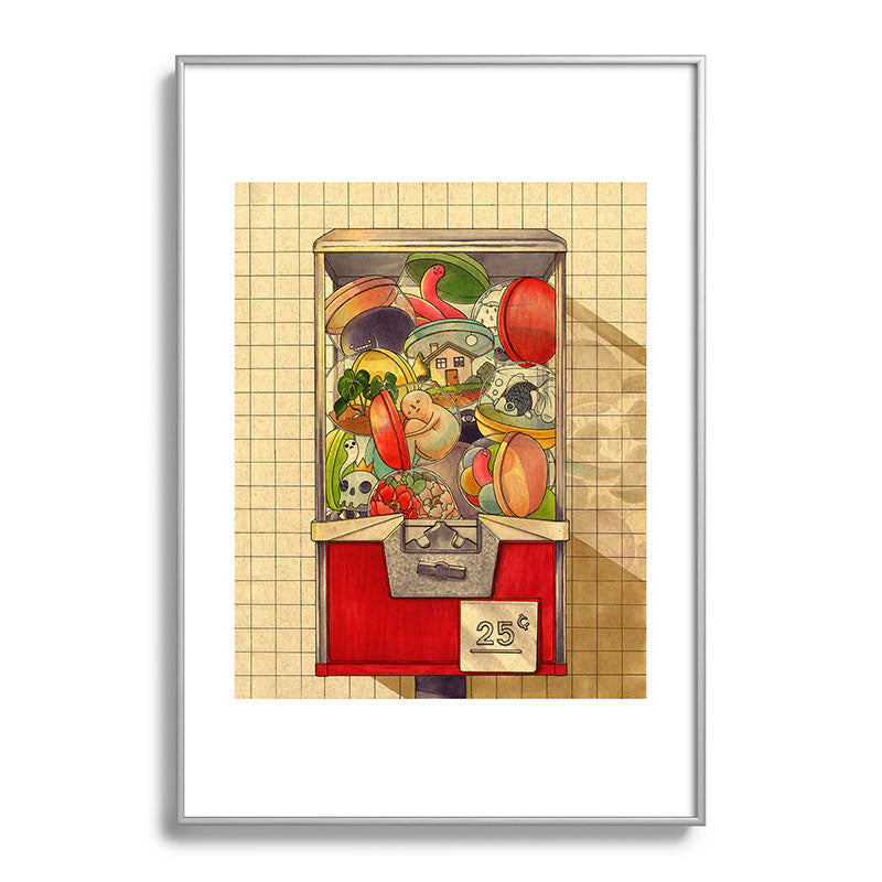 25�� Framed Art Print