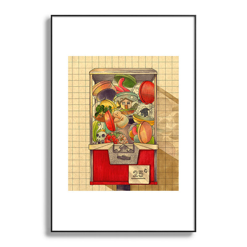 25�� Framed Art Print