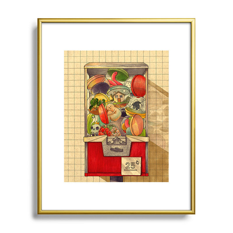 25�� Framed Art Print