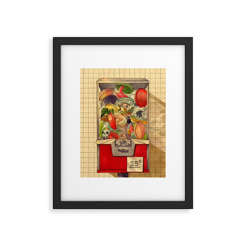 25�� Framed Art Print