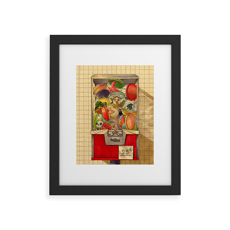 25�� Framed Art Print