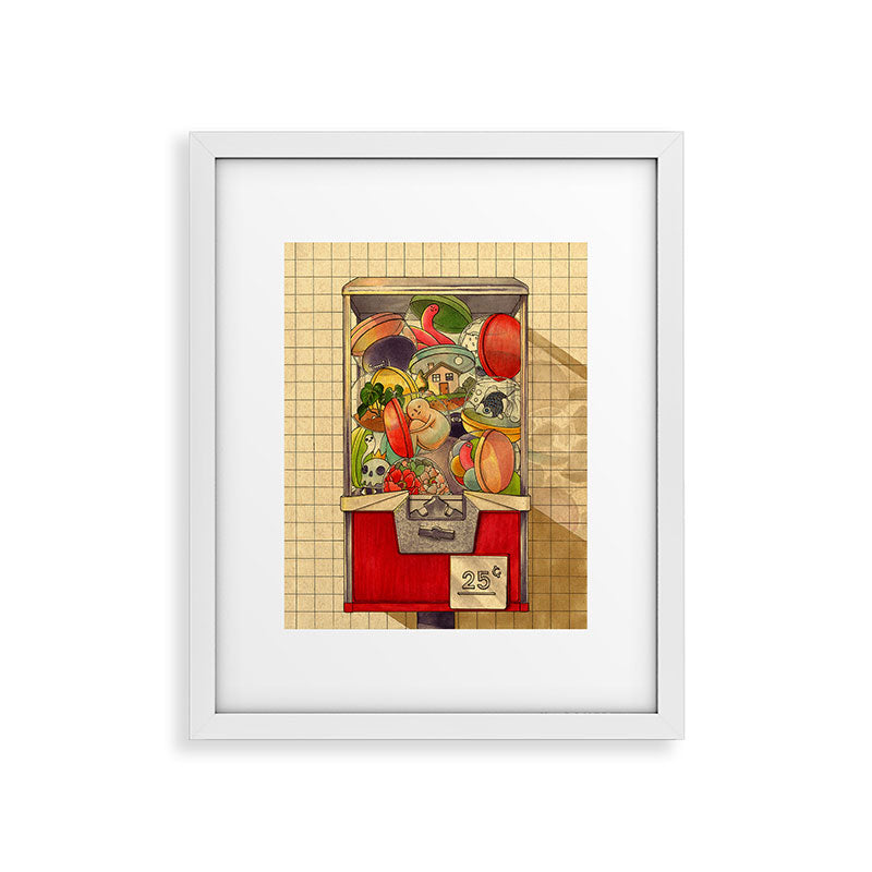 25�� Framed Art Print