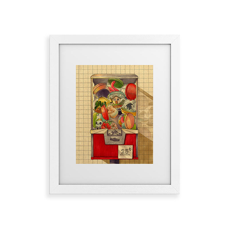 25�� Framed Art Print