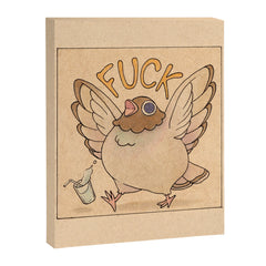 Fuck' Pigeon 04 Canvas Print