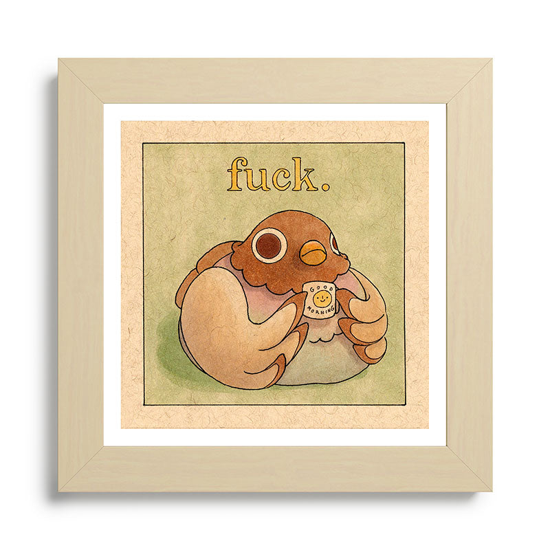 Fuck' Pigeon 06 Framed Art Print