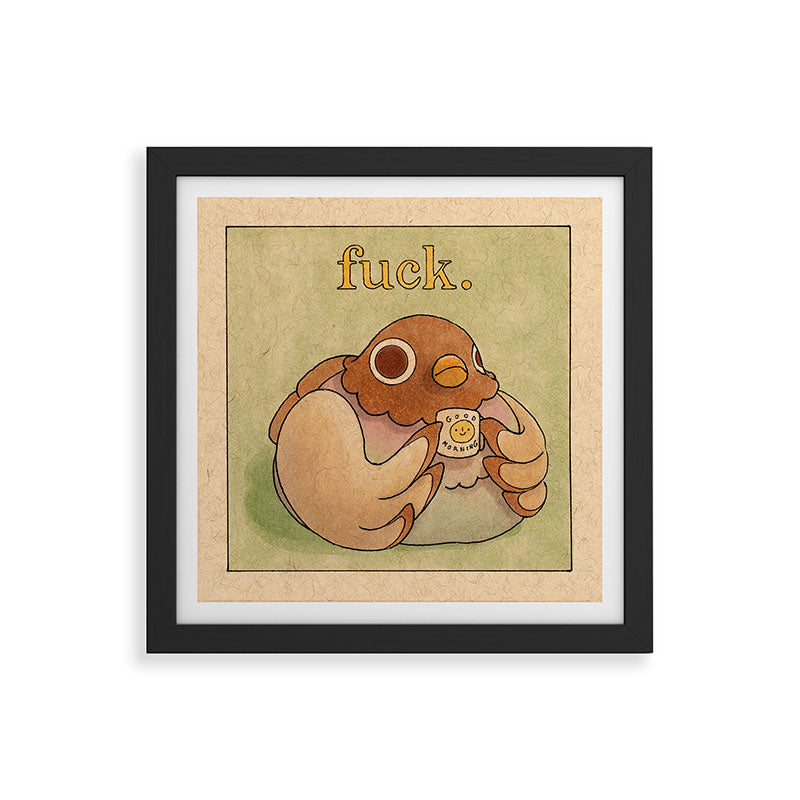 Fuck' Pigeon 06 Framed Art Print