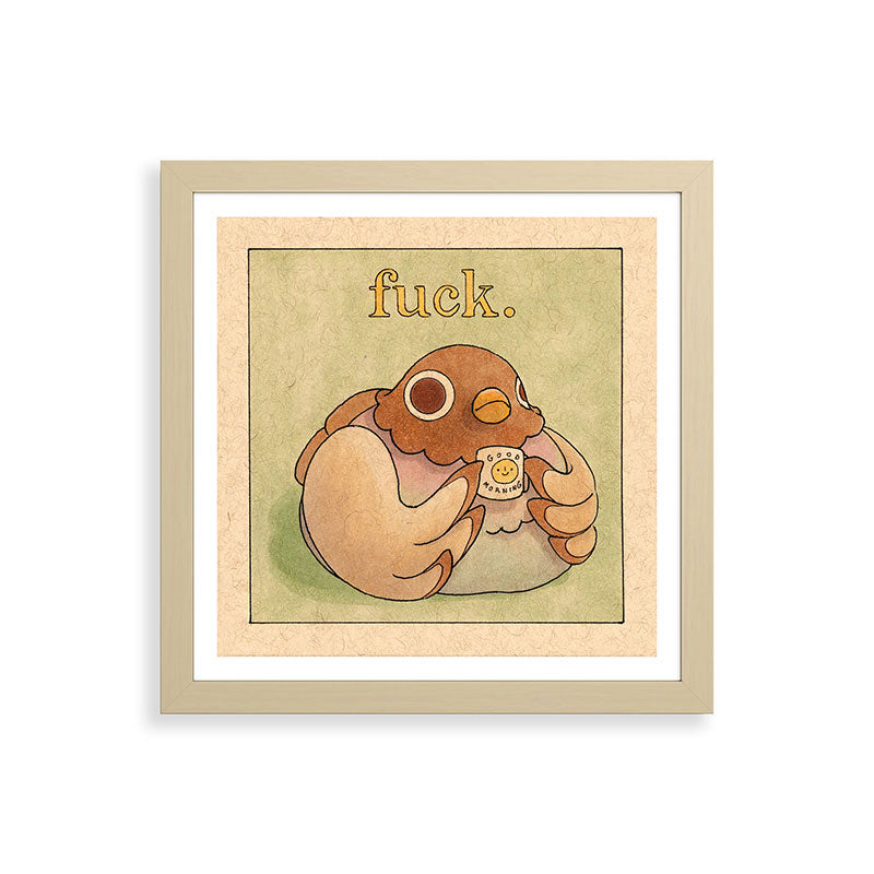 Fuck' Pigeon 06 Framed Art Print