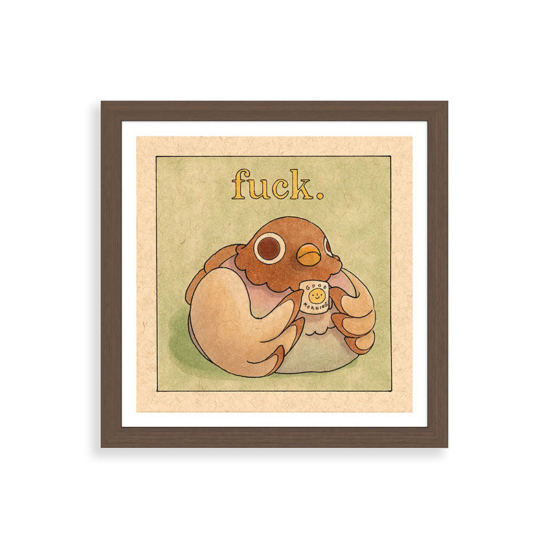 Fuck' Pigeon 06 Framed Art Print