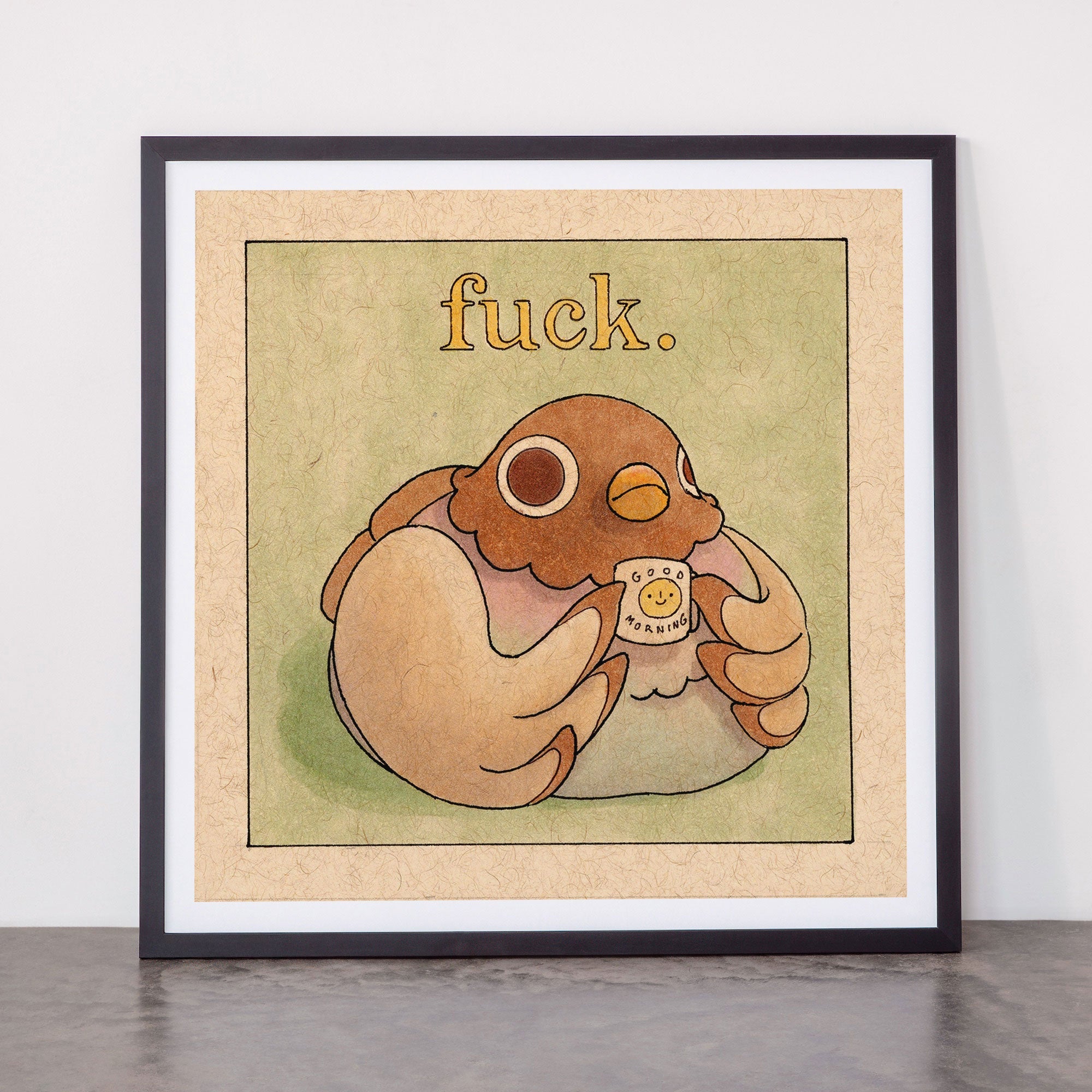 Fuck' Pigeon 06 Framed Art Print
