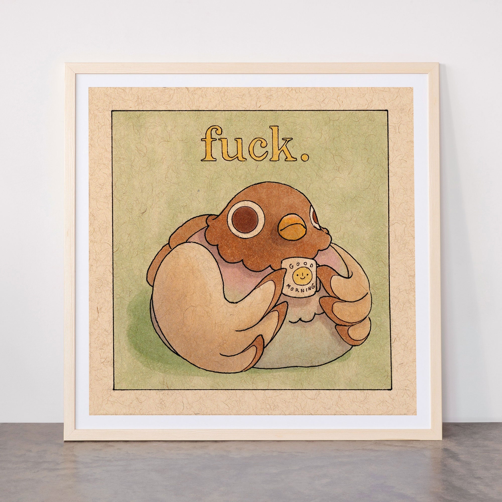 Fuck' Pigeon 06 Framed Art Print