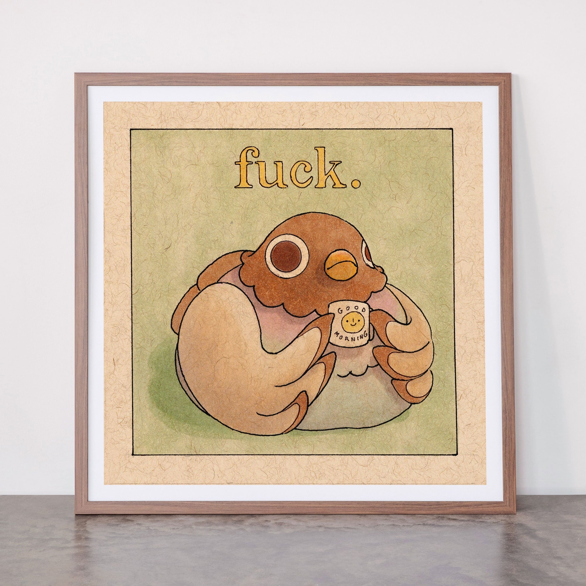 Fuck' Pigeon 06 Framed Art Print