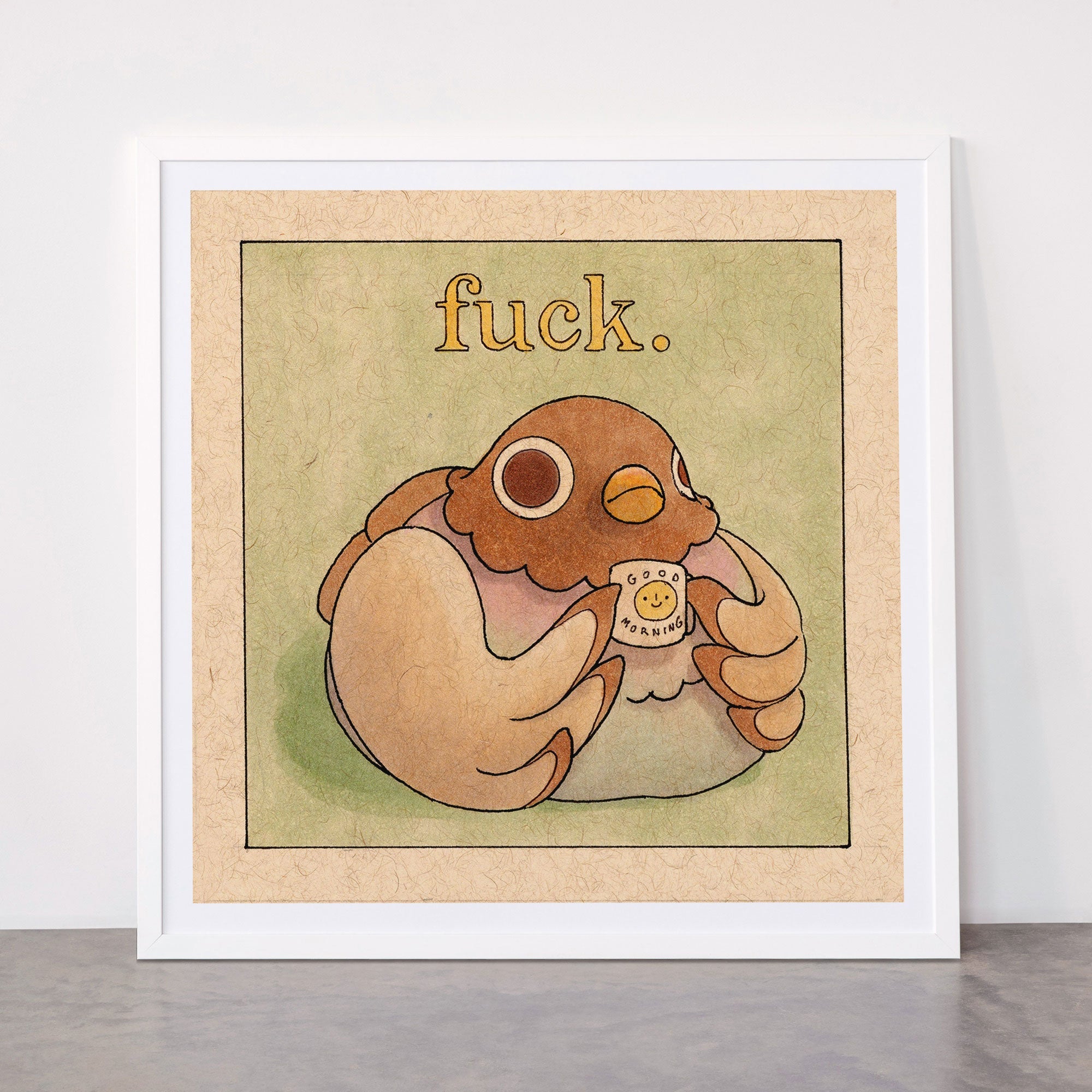 Fuck' Pigeon 06 Framed Art Print