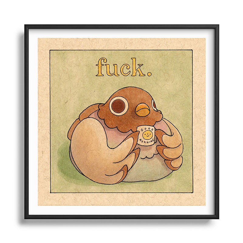 Fuck' Pigeon 06 Framed Art Print