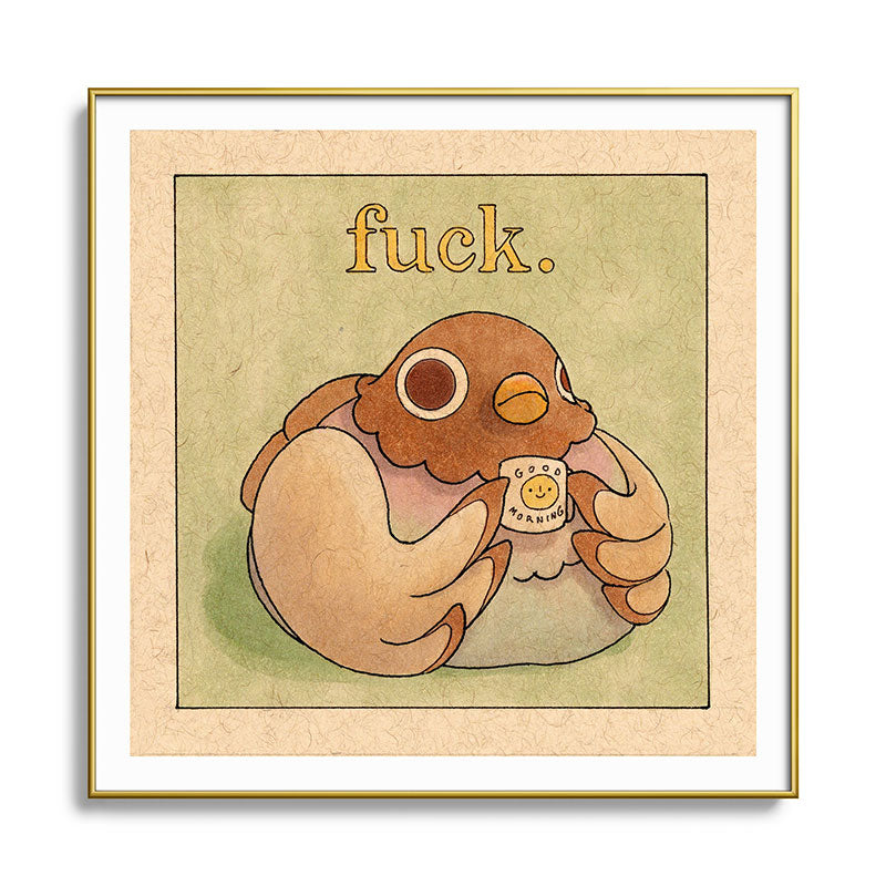 Fuck' Pigeon 06 Framed Art Print
