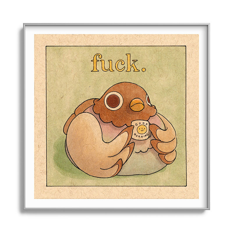 Fuck' Pigeon 06 Framed Art Print