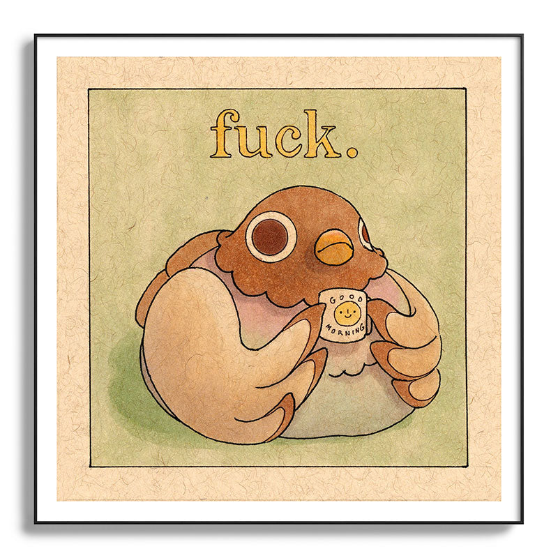 Fuck' Pigeon 06 Framed Art Print