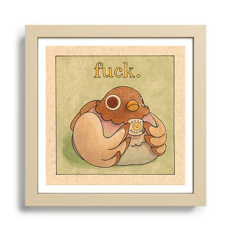 Fuck' Pigeon 06 Framed Art Print