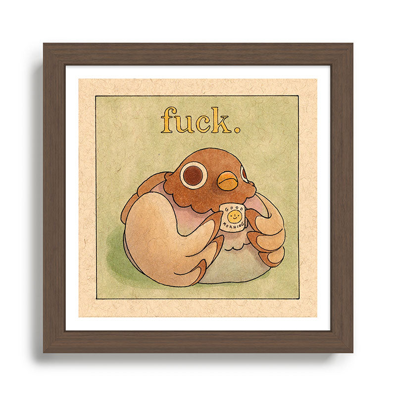 Fuck' Pigeon 06 Framed Art Print