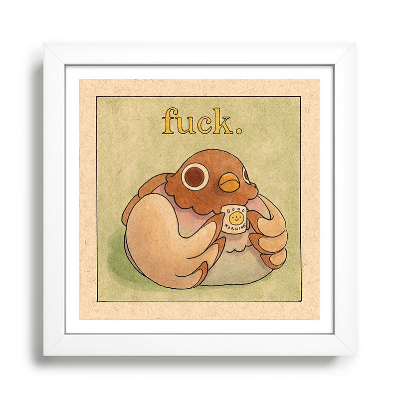 Fuck' Pigeon 06 Framed Art Print