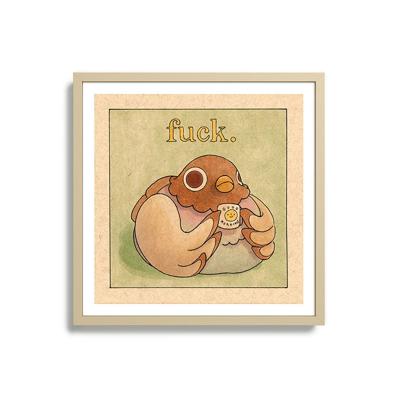 Fuck' Pigeon 06 Framed Art Print