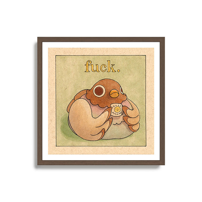 Fuck' Pigeon 06 Framed Art Print