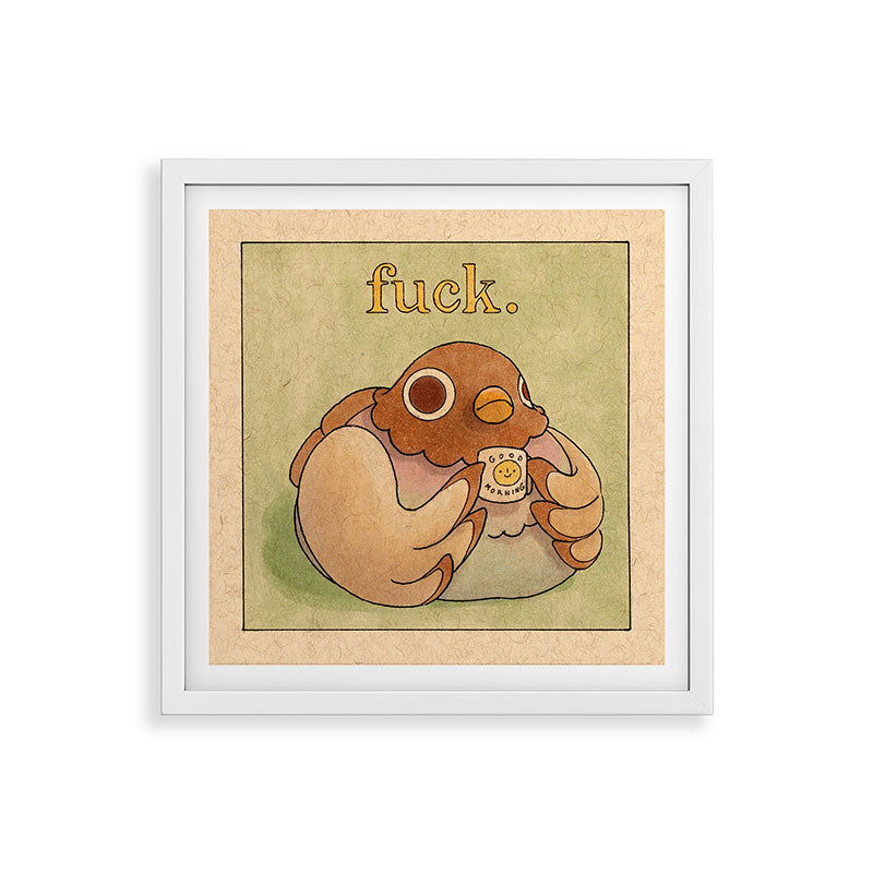 Fuck' Pigeon 06 Framed Art Print