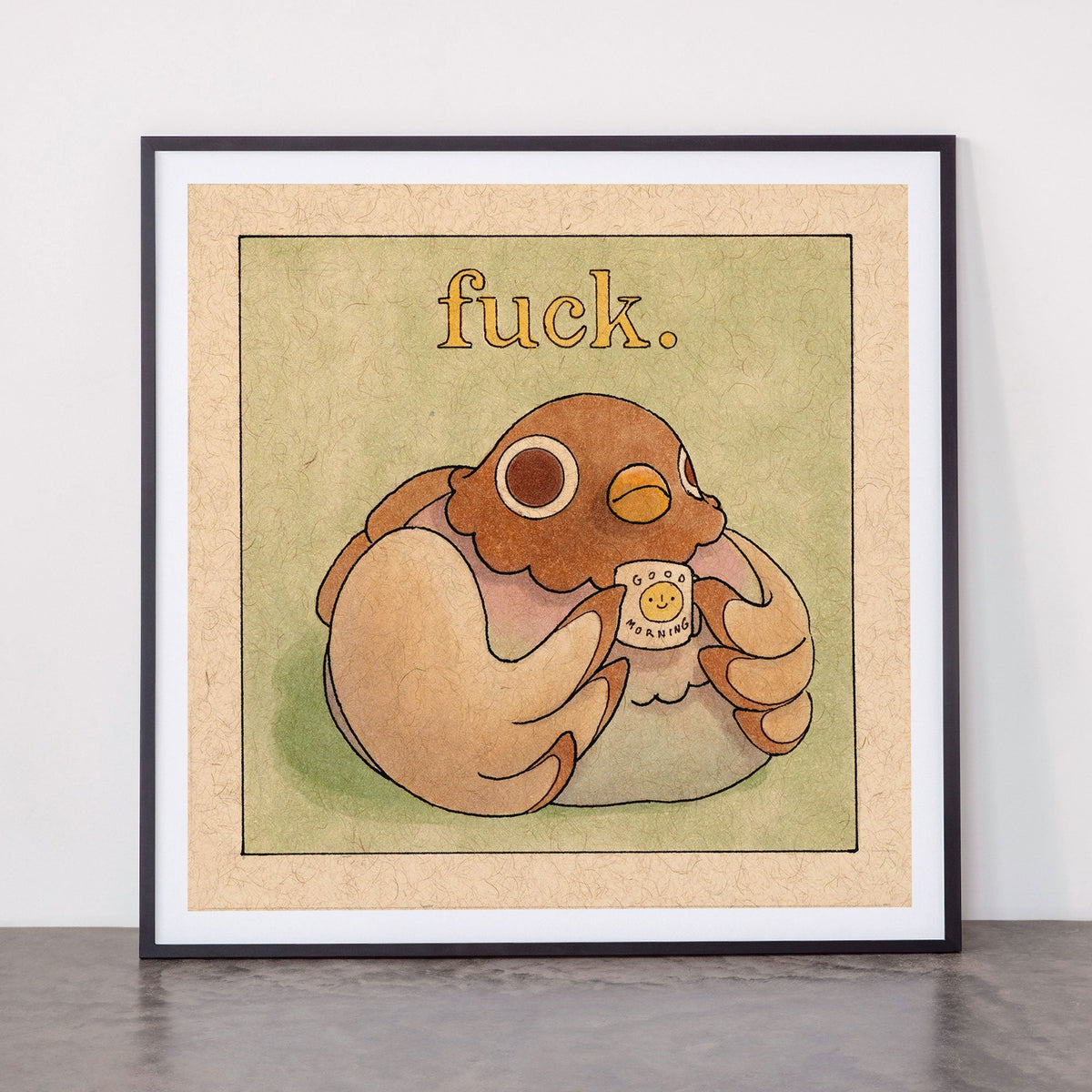 Fuck' Pigeon 06 Framed Art Print