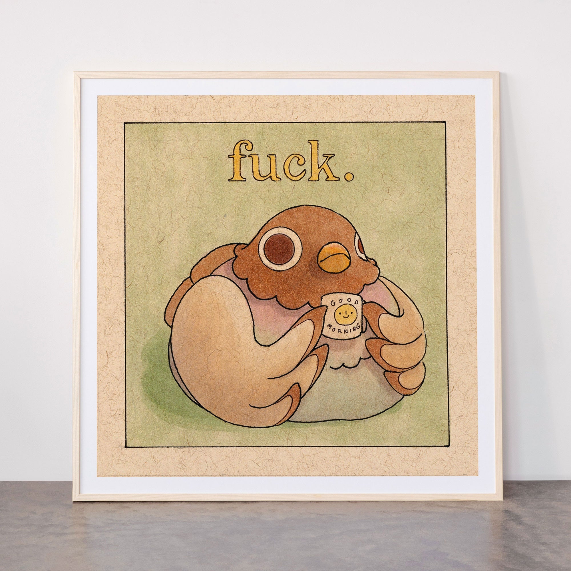 Fuck' Pigeon 06 Framed Art Print