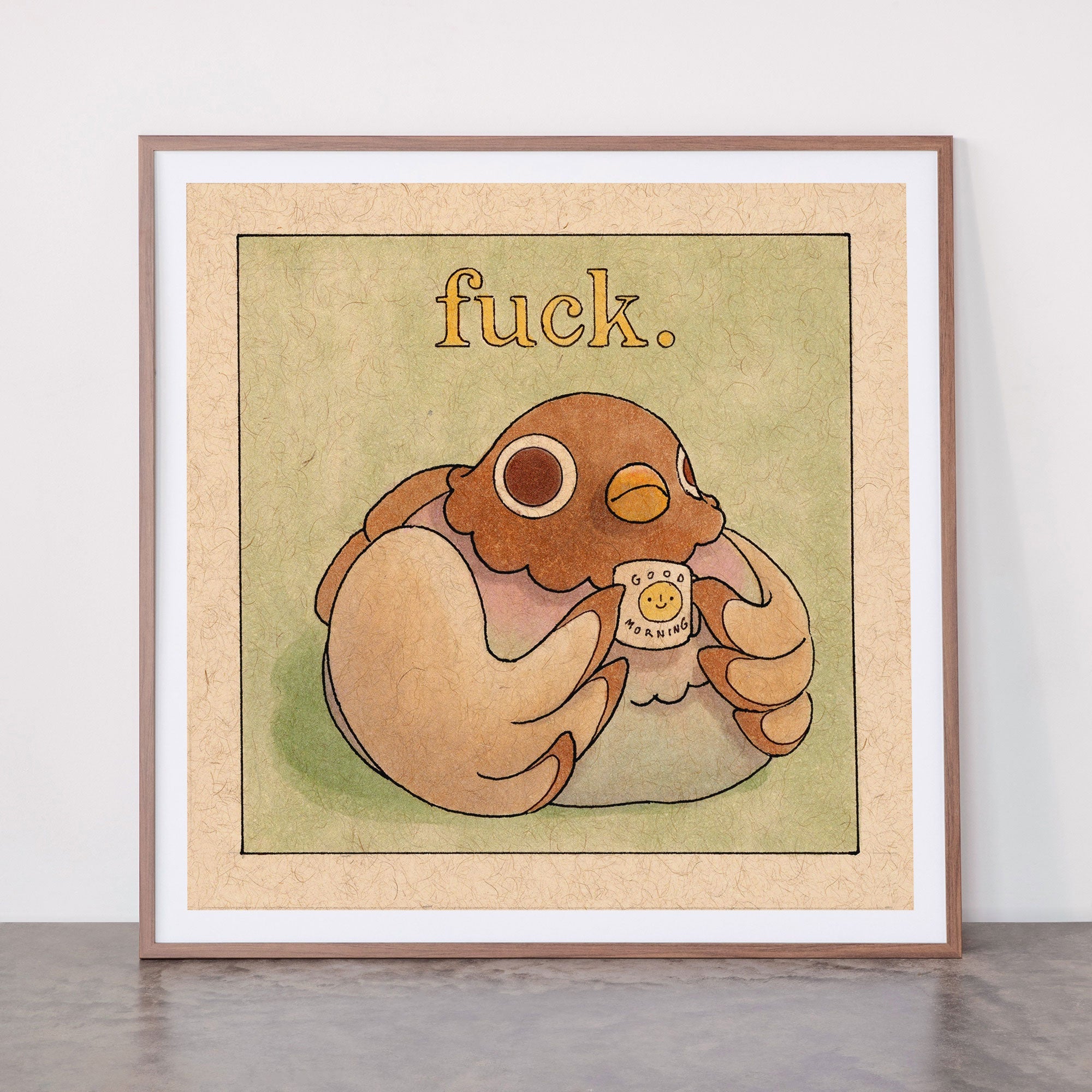 Fuck' Pigeon 06 Framed Art Print