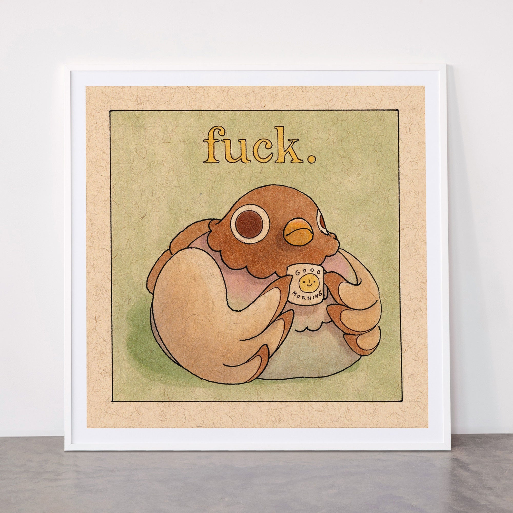 Fuck' Pigeon 06 Framed Art Print