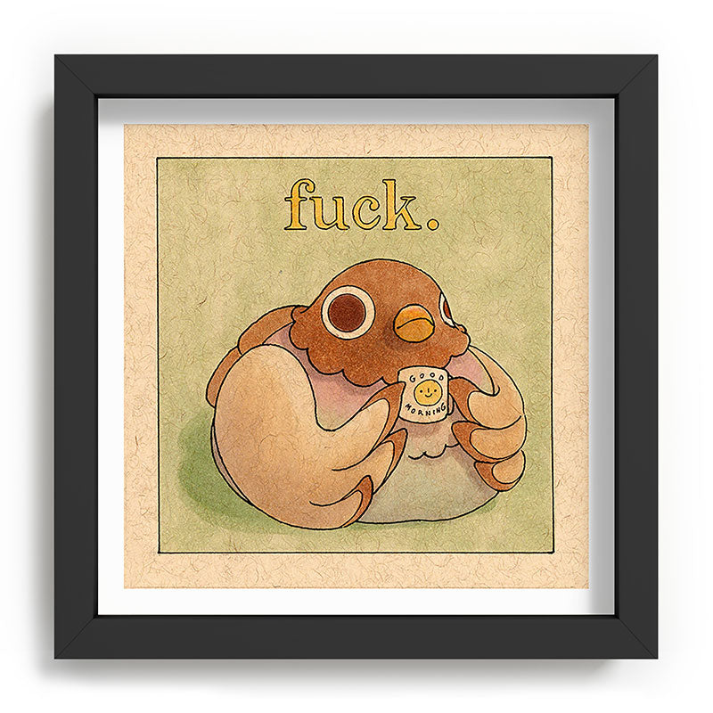 Fuck' Pigeon 06 Framed Art Print