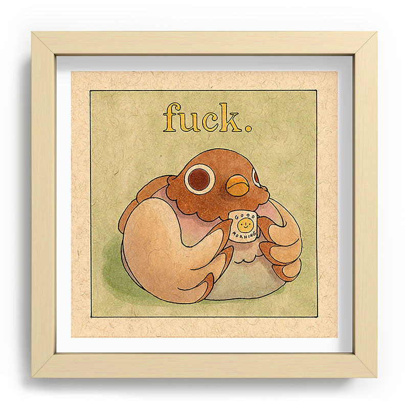 Fuck' Pigeon 06 Framed Art Print
