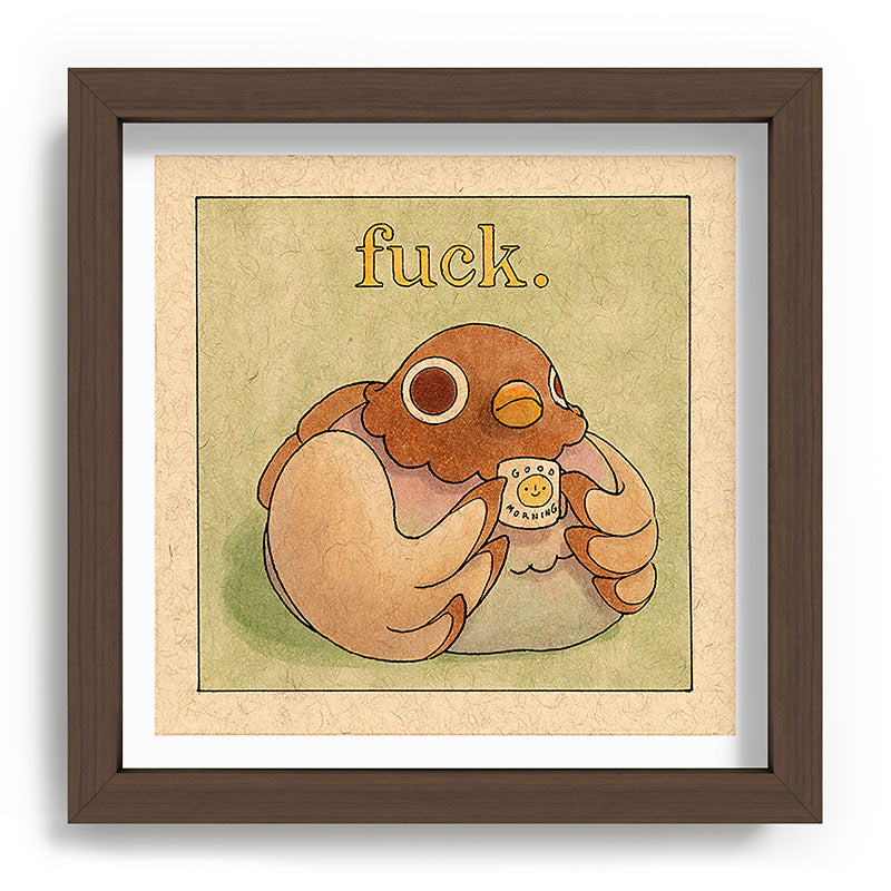 Fuck' Pigeon 06 Framed Art Print