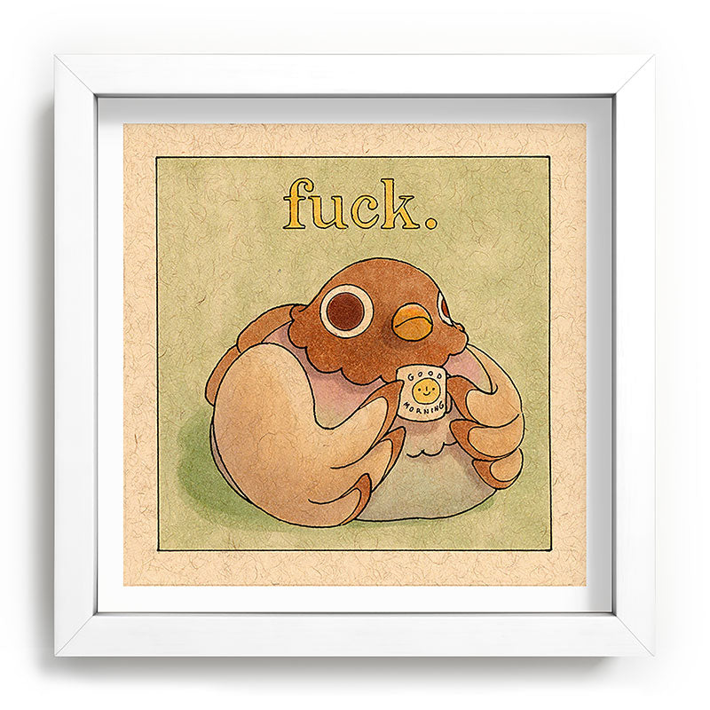 Fuck' Pigeon 06 Framed Art Print