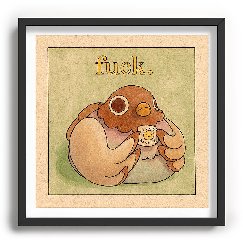 Fuck' Pigeon 06 Framed Art Print