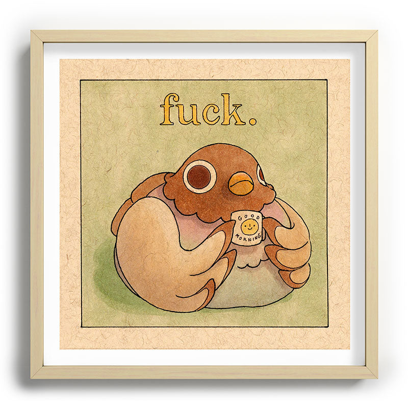 Fuck' Pigeon 06 Framed Art Print
