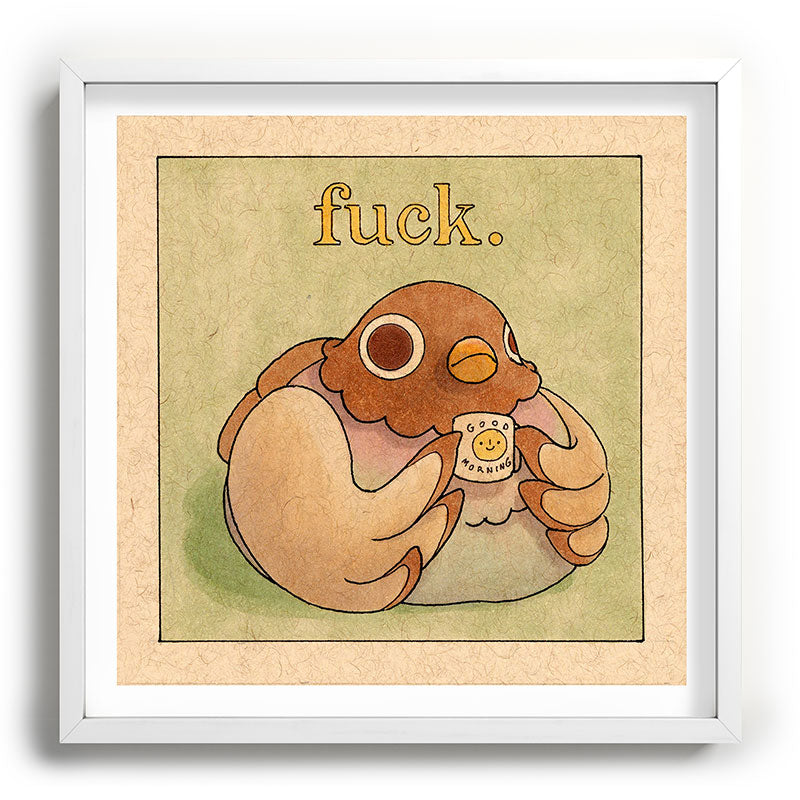 Fuck' Pigeon 06 Framed Art Print